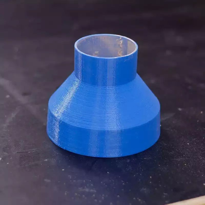 3D Printed Dust Adapter / Does woodworking & 3d printing mix?